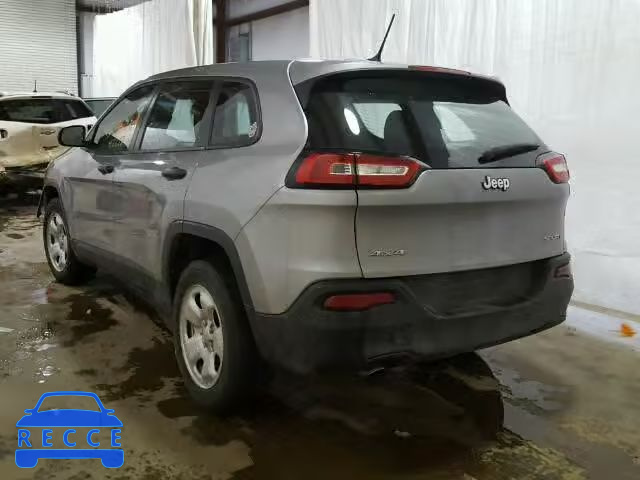 2015 JEEP CHEROKEE S 1C4PJMAB3FW620141 image 2