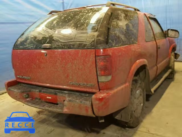 2000 CHEVROLET BLAZER 1GNCT18W2YK107027 Bild 3