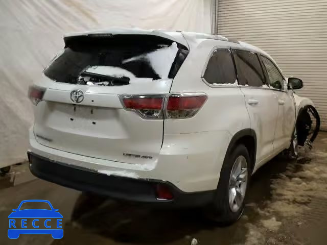 2014 TOYOTA HIGHLANDER 5TDDKRFH4ES027249 зображення 3