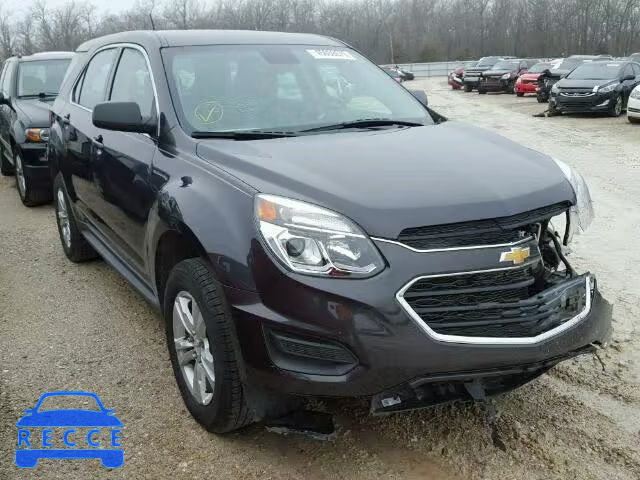 2016 CHEVROLET EQUINOX LS 2GNALBEK8G6314327 image 0