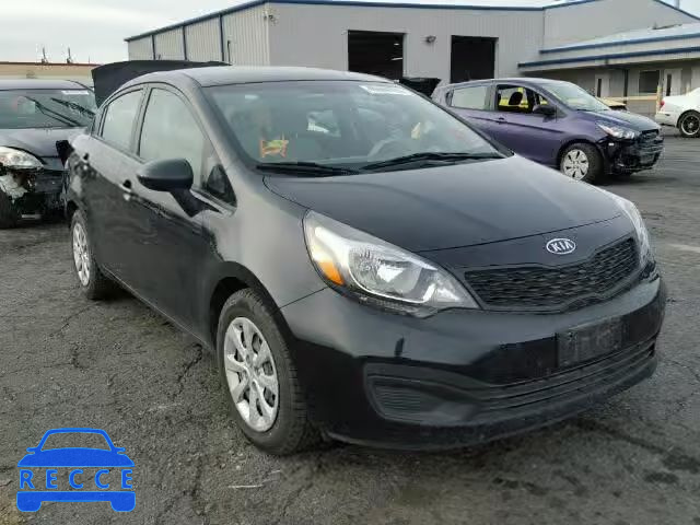 2012 KIA RIO LX KNADM4A34C6043972 image 0