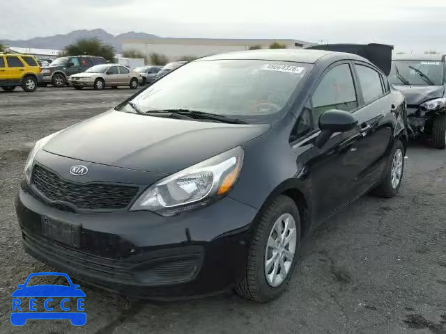 2012 KIA RIO LX KNADM4A34C6043972 image 1