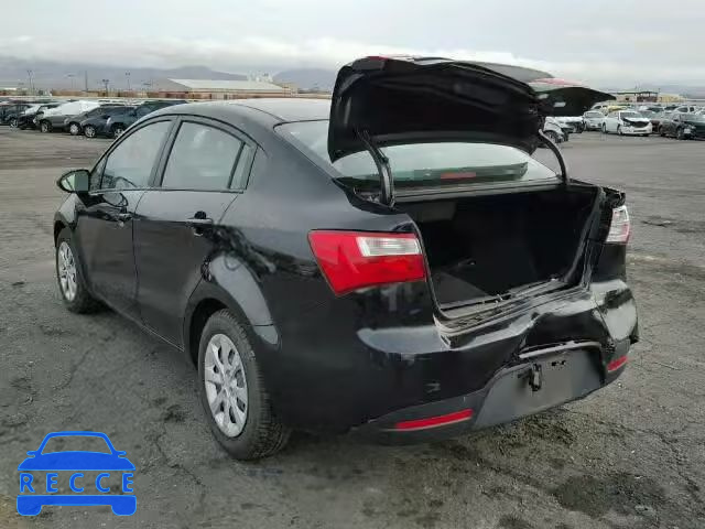 2012 KIA RIO LX KNADM4A34C6043972 image 2