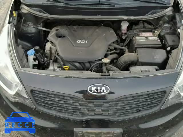 2012 KIA RIO LX KNADM4A34C6043972 image 6