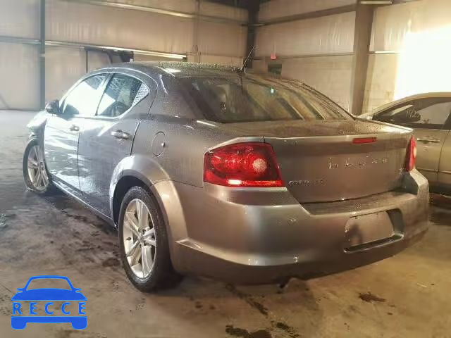 2013 DODGE AVENGER SX 1C3CDZCG6DN618662 зображення 2