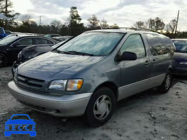 2000 TOYOTA SIENNA LE/ 4T3ZF13C6YU303115 зображення 1