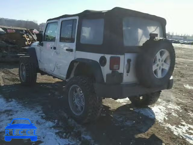 2007 JEEP WRANGLER X 1J4GA39167L114225 image 2