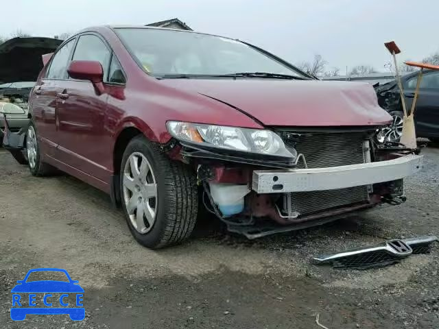 2011 HONDA CIVIC LX 2HGFA1F52BH518921 зображення 0