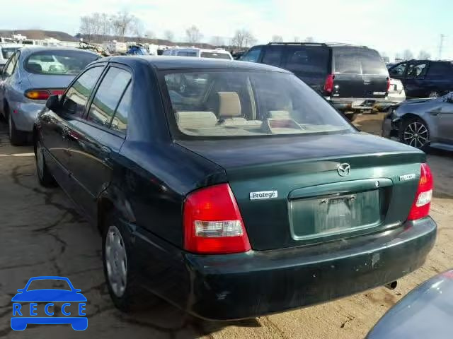 2001 MAZDA PROTEGE DX JM1BJ222510434075 Bild 2