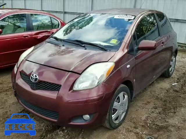 2009 TOYOTA YARIS JTDJT903595225590 зображення 1