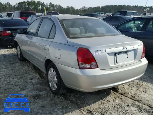 2006 HYUNDAI ELANTRA GL KMHDN46D66U278371 image 2
