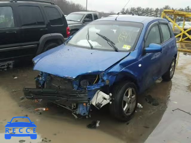 2006 CHEVROLET AVEO/LS KL1TD66636B539569 зображення 1