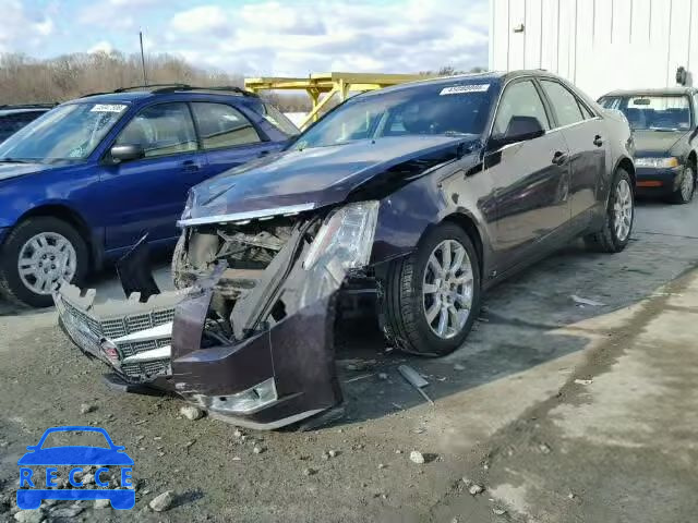 2008 CADILLAC CTS HIGH F 1G6DT57V780183371 image 1