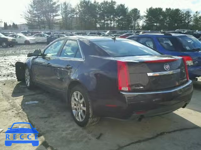 2008 CADILLAC CTS HIGH F 1G6DT57V780183371 image 2