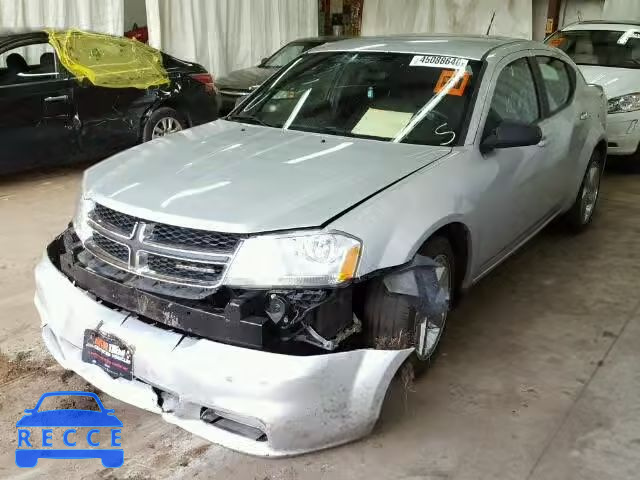 2012 DODGE AVENGER SE 1C3CDZAB8CN141528 image 1