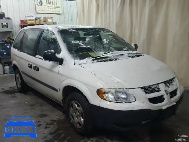 2003 DODGE CARAVAN SE 1D4GP25303B227113 image 0