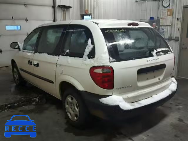 2003 DODGE CARAVAN SE 1D4GP25303B227113 image 2