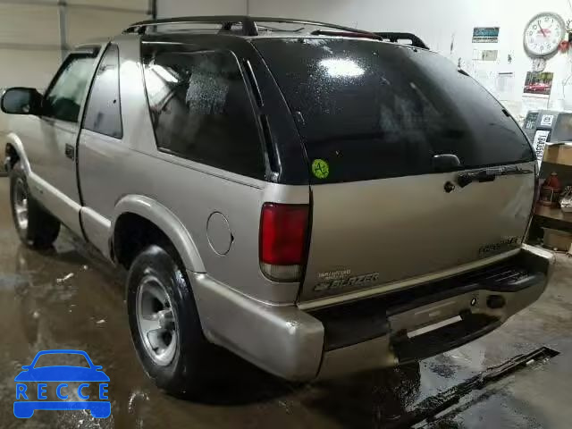 2000 CHEVROLET BLAZER 1GNCS18W8YK250549 image 2