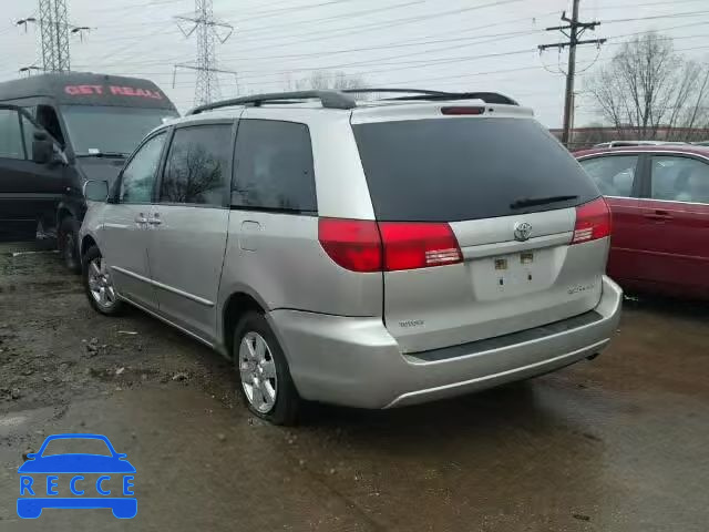 2004 TOYOTA SIENNA XLE 5TDZA22C24S102393 Bild 2