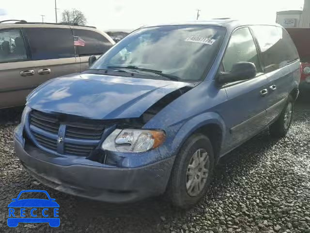 2007 DODGE CARAVAN SE 1D4GP25B27B217423 Bild 1