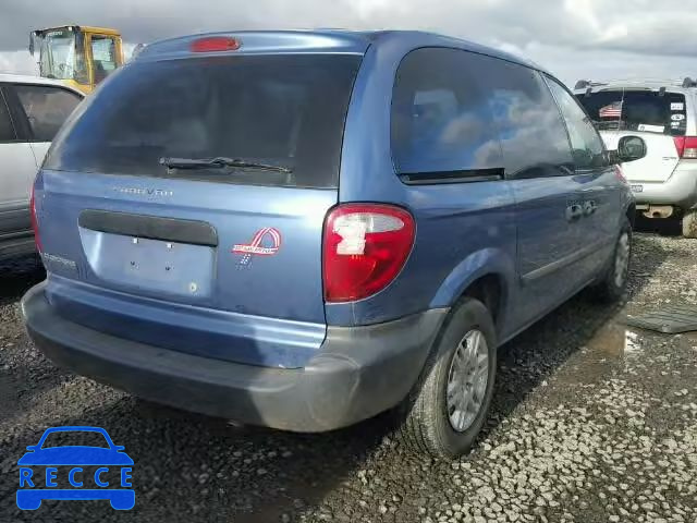 2007 DODGE CARAVAN SE 1D4GP25B27B217423 Bild 3