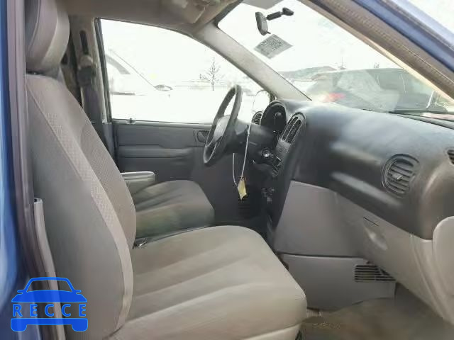 2007 DODGE CARAVAN SE 1D4GP25B27B217423 зображення 4