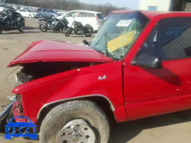 1998 CHEVROLET K1500 2GCEK19R4W1222481 зображення 9