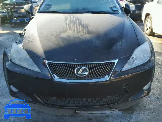 2007 LEXUS IS 250 JTHBK262272042478 зображення 9