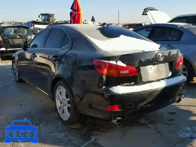 2007 LEXUS IS 250 JTHBK262272042478 image 2