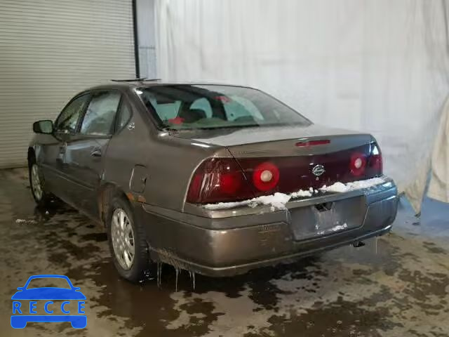 2003 CHEVROLET IMPALA 2G1WF52E739382366 зображення 2