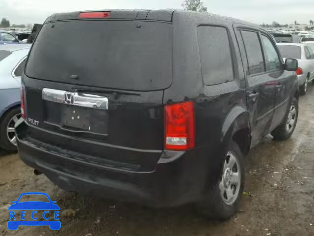 2014 HONDA PILOT LX 5FNYF3H29EB024704 image 3