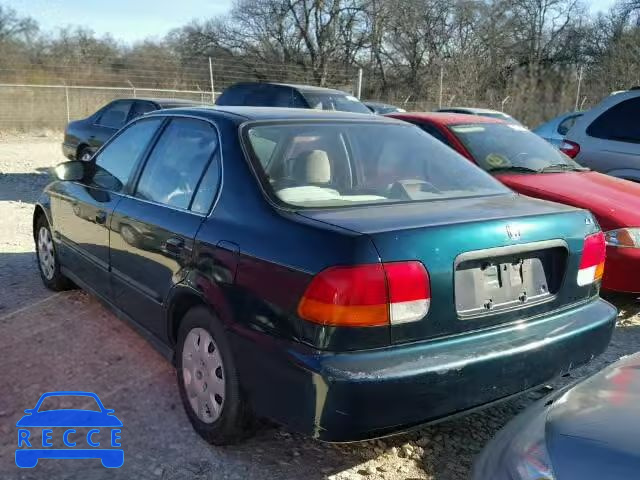 1998 HONDA CIVIC LX 2HGEJ6677WH608372 image 2