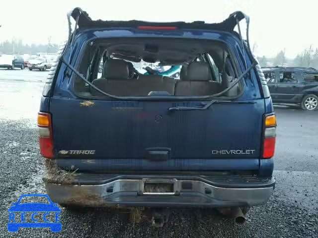 2003 CHEVROLET TAHOE K150 1GNEK13Z13J298581 image 9