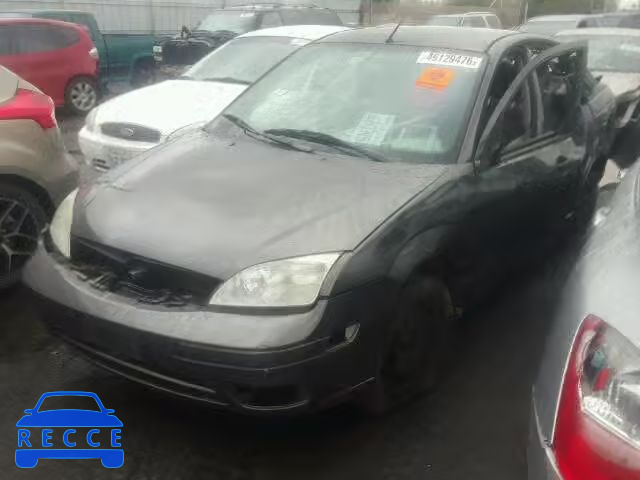 2007 FORD FOCUS ZX4 1FAHP34N57W361145 зображення 1