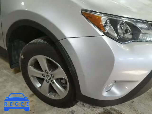 2015 TOYOTA RAV4 XLE 2T3RFREVXFW293229 image 9