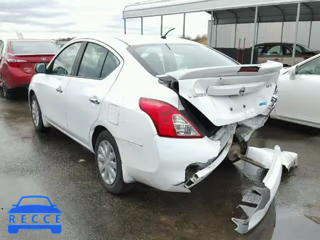 2013 NISSAN VERSA S/S 3N1CN7APXDL832623 image 2