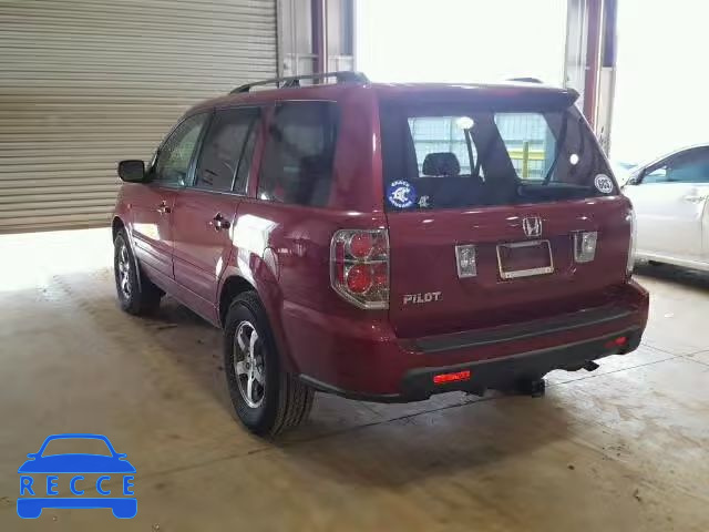 2006 HONDA PILOT EX 5FNYF28446B033839 image 2