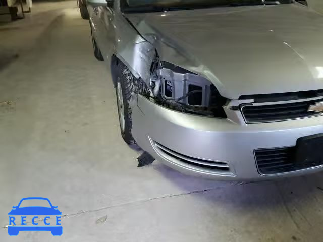 2007 CHEVROLET IMPALA LS 2G1WB58K179153406 зображення 9