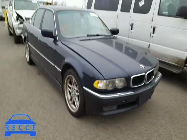 2001 BMW 740I AUTOMATIC WBAGG83421DN89163 зображення 0