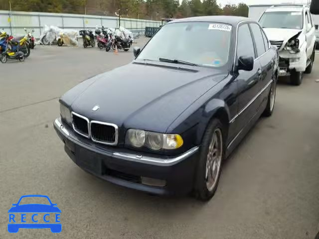 2001 BMW 740I AUTOMATIC WBAGG83421DN89163 image 1