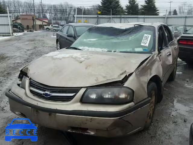 2003 CHEVROLET IMPALA 2G1WF52E839240074 зображення 1