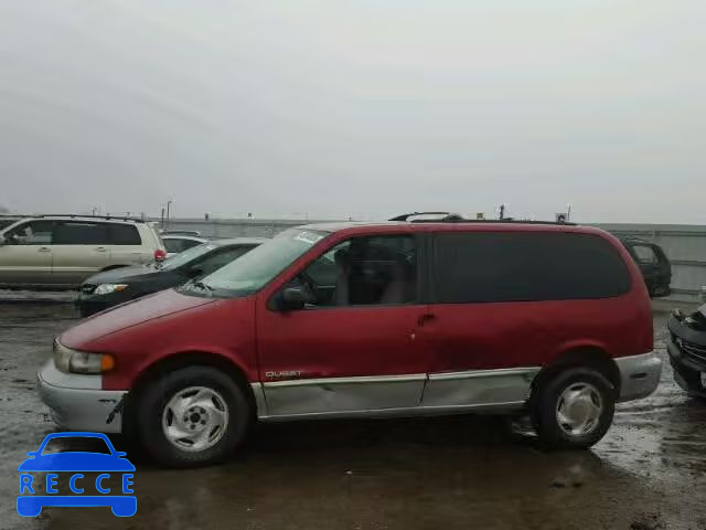 1998 NISSAN QUEST XE/G 4N2ZN111XWD808828 Bild 9