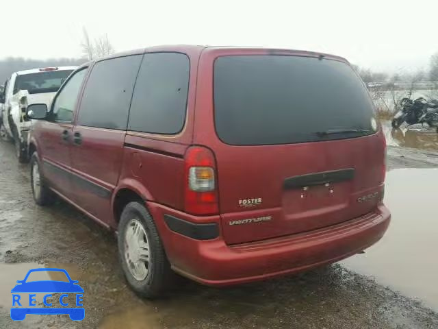 2003 CHEVROLET VENTURE 1GNDU03E83D257019 image 2