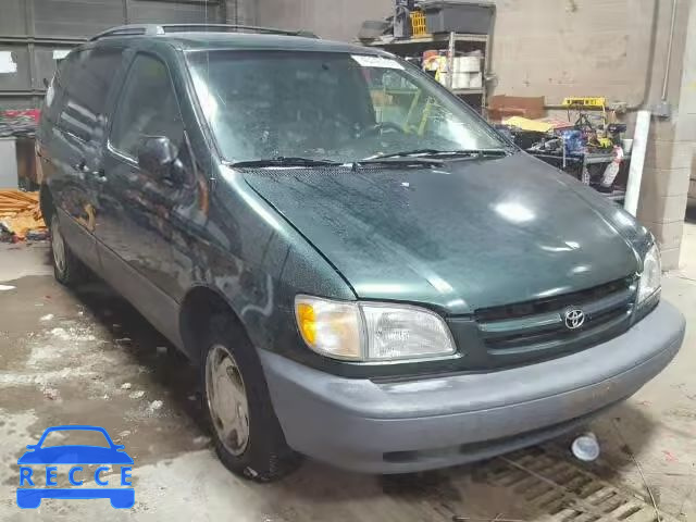 1999 TOYOTA SIENNA LE/ 4T3ZF13C8XU134035 зображення 0