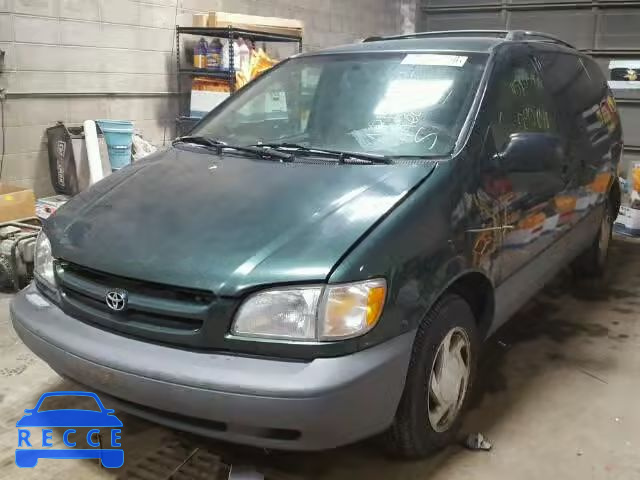 1999 TOYOTA SIENNA LE/ 4T3ZF13C8XU134035 image 1