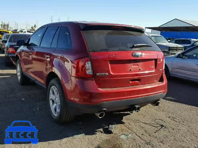 2014 FORD EDGE SEL 2FMDK3JC5EBA50481 image 2