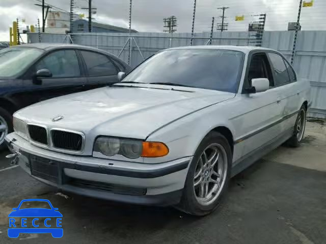2000 BMW 740I AUTOMATIC WBAGG8347YDN79013 image 1
