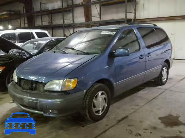 2002 TOYOTA SIENNA LE/ 4T3ZF13C92U474464 зображення 1