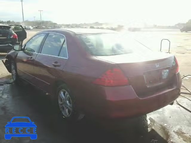 2006 HONDA ACCORD SE 1HGCM56376A100861 image 2