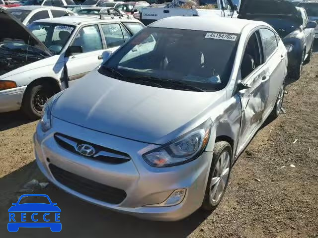 2013 HYUNDAI ACCENT GLS KMHCU4AE8DU576223 зображення 1